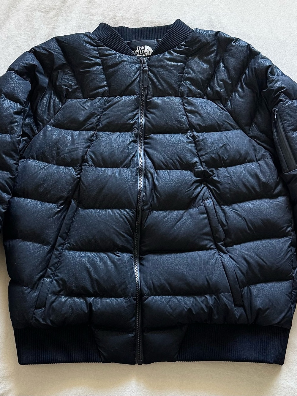 The North Face Men's Black Bomber Puffer Jacket